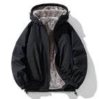 Veste D’Hiver avec Capuche Et Doublure pour Hommes | Idéale pour Saison Froide