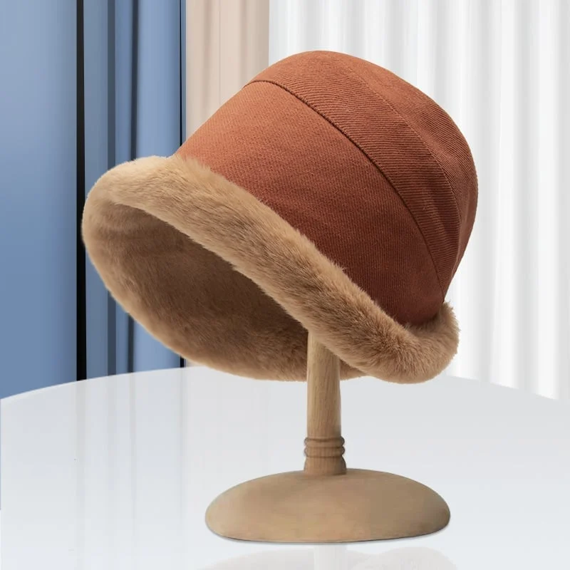 Chapeau Seau avec Bord Souple pour Femme | Idéal pour l’Hiver