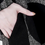 Manteau Long À Pois avec Ceinture pour Femme | Idéal pour L’Hiver