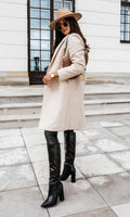 Manteau Long Avec Coupe Droite Pour Adultes | Idéal Pour La Saison Froide