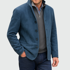 Blazer Avec Fermeture À Boutons Et Coupe Structurée Pour Homme | Idéal pour un Usage Quotidien