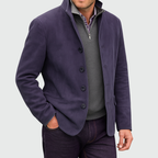 Blazer Avec Fermeture À Boutons Et Coupe Structurée Pour Homme | Idéal pour un Usage Quotidien