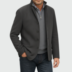 Blazer Avec Fermeture À Boutons Et Coupe Structurée Pour Homme | Idéal pour un Usage Quotidien