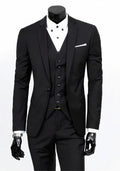 Costume 3 Pièces avec Veste, Gilet Et Pantalon pour Homme | Idéal pour Les Occasions Formelles
