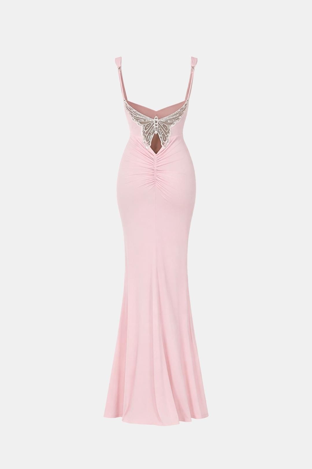 Robe Longue Avec Dos Papillon Et Détails À Sequins Pour Femme | Idéale Pour Les Soirées Et Occasions Spéciales