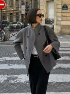 Blazer Avec Coupe Classique Pour Femme | Idéal Pour Bureau Et Occasions Formelles