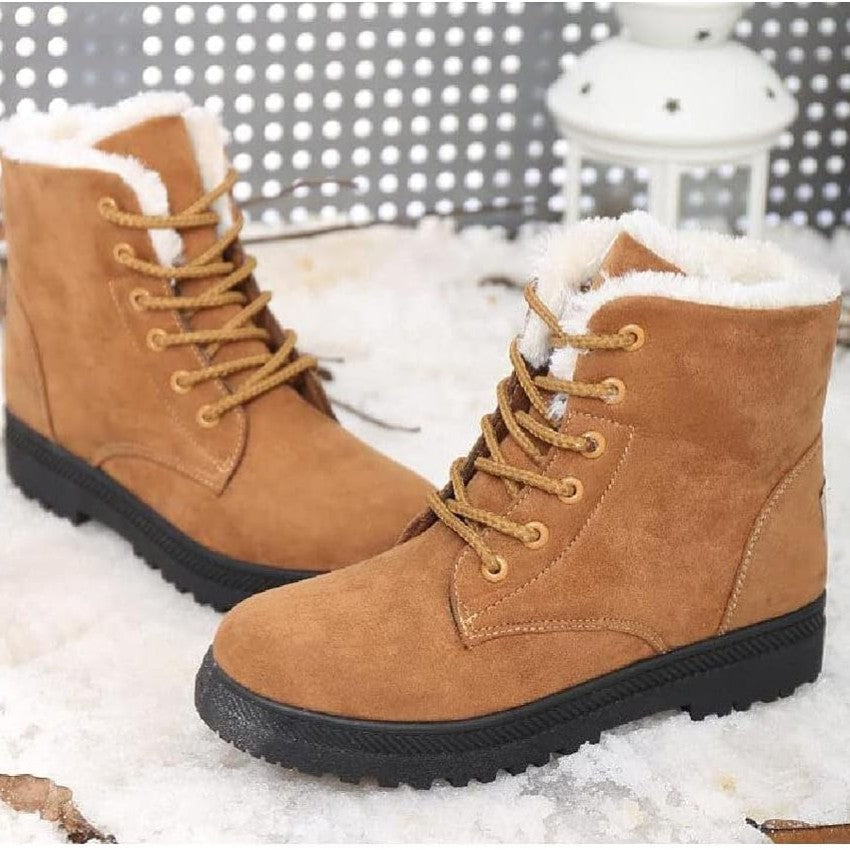 Bottes D’hiver Mi-Hautes Pour Femmes Avec Maintien Du Pied | Idéales Pour L’hiver