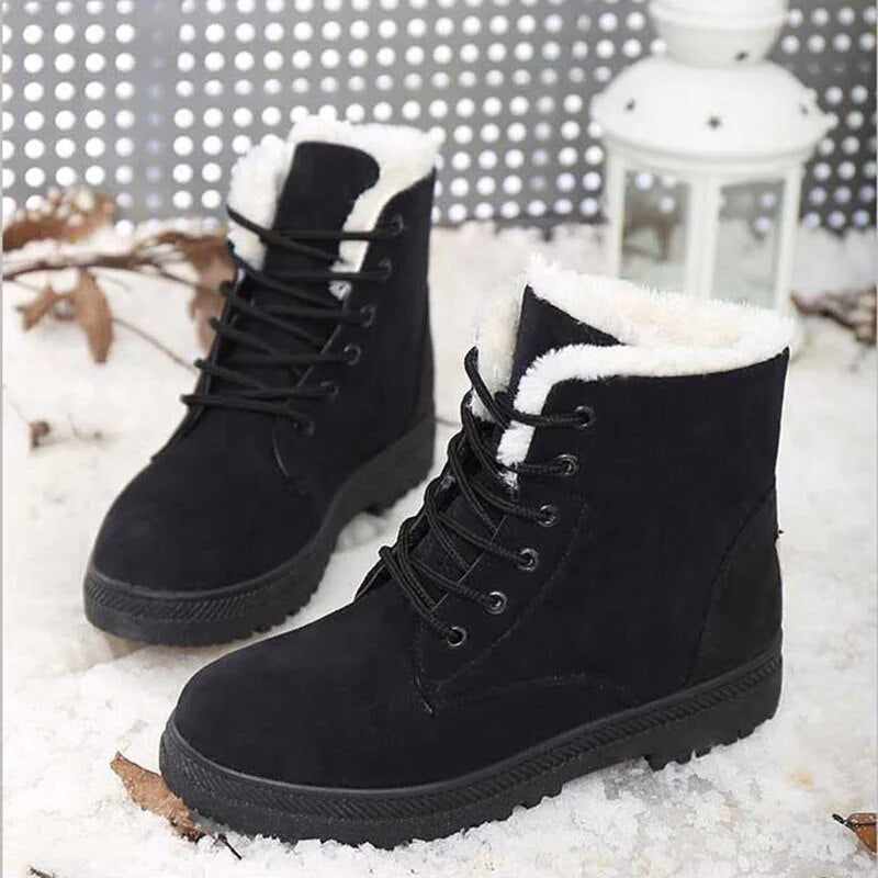 Bottes D’hiver Mi-Hautes Pour Femmes Avec Maintien Du Pied | Idéales Pour L’hiver