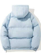 Veste Matelassée avec Capuche et Poches Fonctionnelles pour Homme | Idéal pour l’Hiver