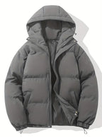 Veste Matelassée avec Capuche et Poches Fonctionnelles pour Homme | Idéal pour l’Hiver