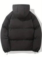 Veste Matelassée avec Capuche et Poches Fonctionnelles pour Homme | Idéal pour l’Hiver