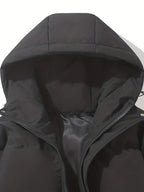 Veste Matelassée avec Capuche et Poches Fonctionnelles pour Homme | Idéal pour l’Hiver