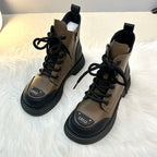 Bottes à Lacets pour Femme | Idéal pour Usage Toute l’Année
