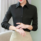 Chemise Habillée Avec Coupe Structurée Pour Femmes | Idéal Pour Travail Et Occasions Formelles