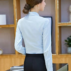 Chemise Habillée Avec Coupe Structurée Pour Femmes | Idéal Pour Travail Et Occasions Formelles