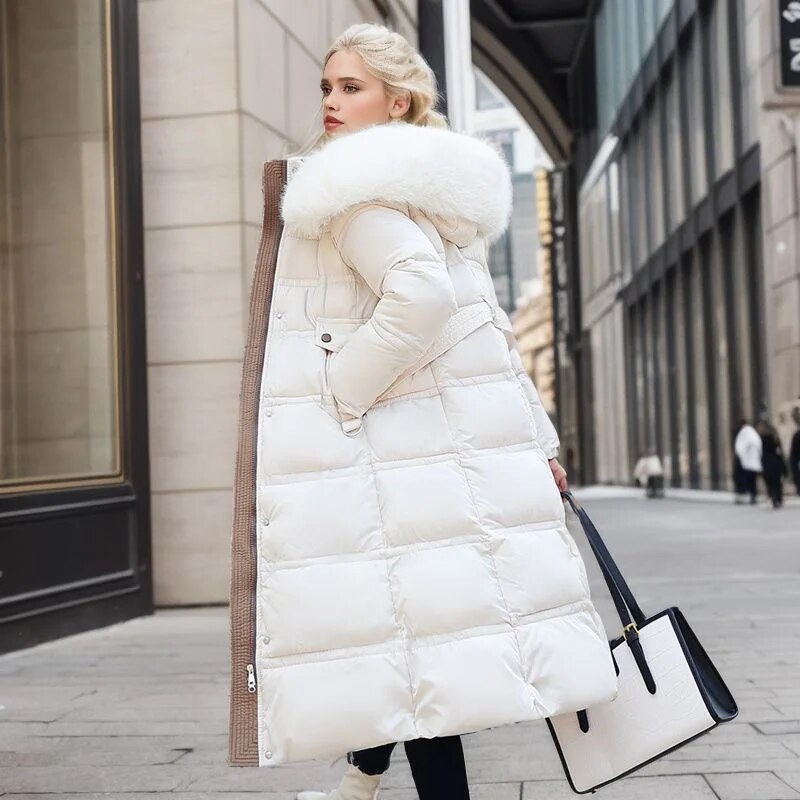 Parka Longue Avec Coupe Droite Pour Femmes | Idéal Pour La Saison Froide