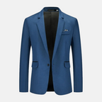 Blazer À Manches Longues Avec Fermeture À Bouton Pour Homme | Idéal Pour Les Occasions Formelles