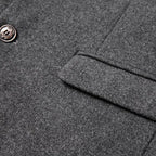 Manteau Long avec Fermeture Croisée pour Homme | Idéal pour les Occasions Formelles et Quotidiennes
