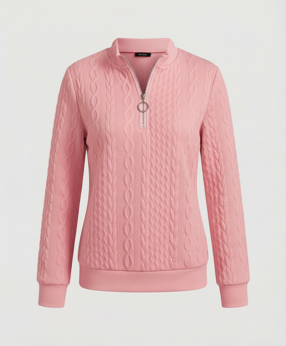 Pull En Maille Structurée Pour Femme | Idéal Pour Printemps