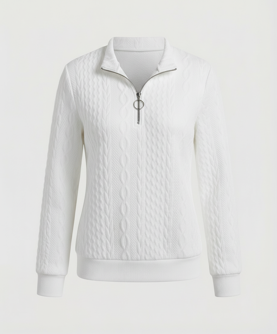 Pull En Maille Structurée Pour Femme | Idéal Pour Printemps