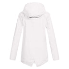 Manteau Long Imperméable avec Capuche pour Femme | Idéal pour les Jours de Pluie