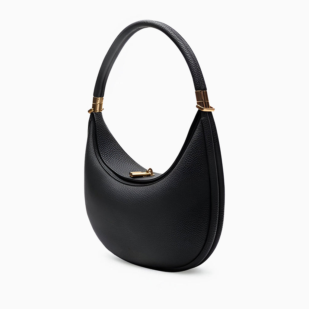 Sac À Main Demi-Lune Avec Fermeture Rotative Pour Femmes | Idéal Pour Usage Quotidien Et Événements