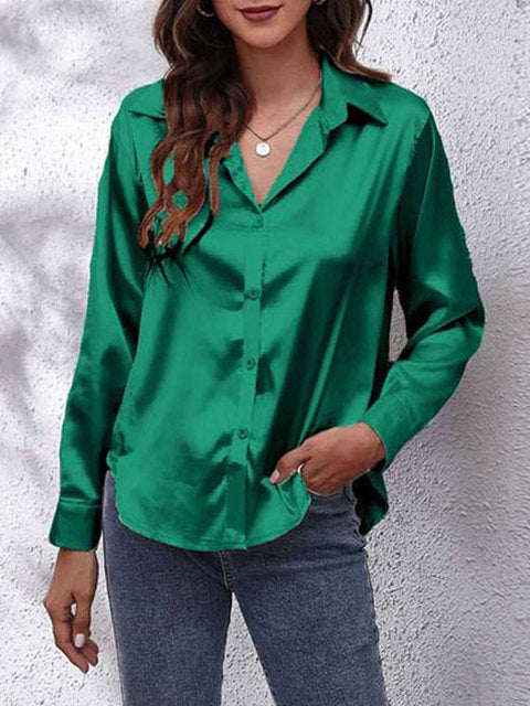 Chemise à Manches Longues à Coupe Ajustée pour Femme | Idéale pour un Usage Polyvalent