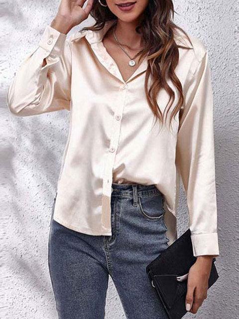 Chemise à Manches Longues à Coupe Ajustée pour Femme | Idéale pour un Usage Polyvalent