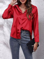 Chemise à Manches Longues à Coupe Ajustée pour Femme | Idéale pour un Usage Polyvalent
