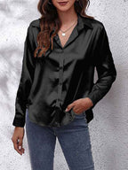 Chemise à Manches Longues à Coupe Ajustée pour Femme | Idéale pour un Usage Polyvalent