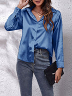 Chemise à Manches Longues à Coupe Ajustée pour Femme | Idéale pour un Usage Polyvalent