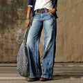Pantalon à Détails Visuels pour Femme | Idéal pour Tenues Quotidiennes ou Semi-Formelles