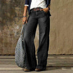Pantalon à Détails Visuels pour Femme | Idéal pour Tenues Quotidiennes ou Semi-Formelles