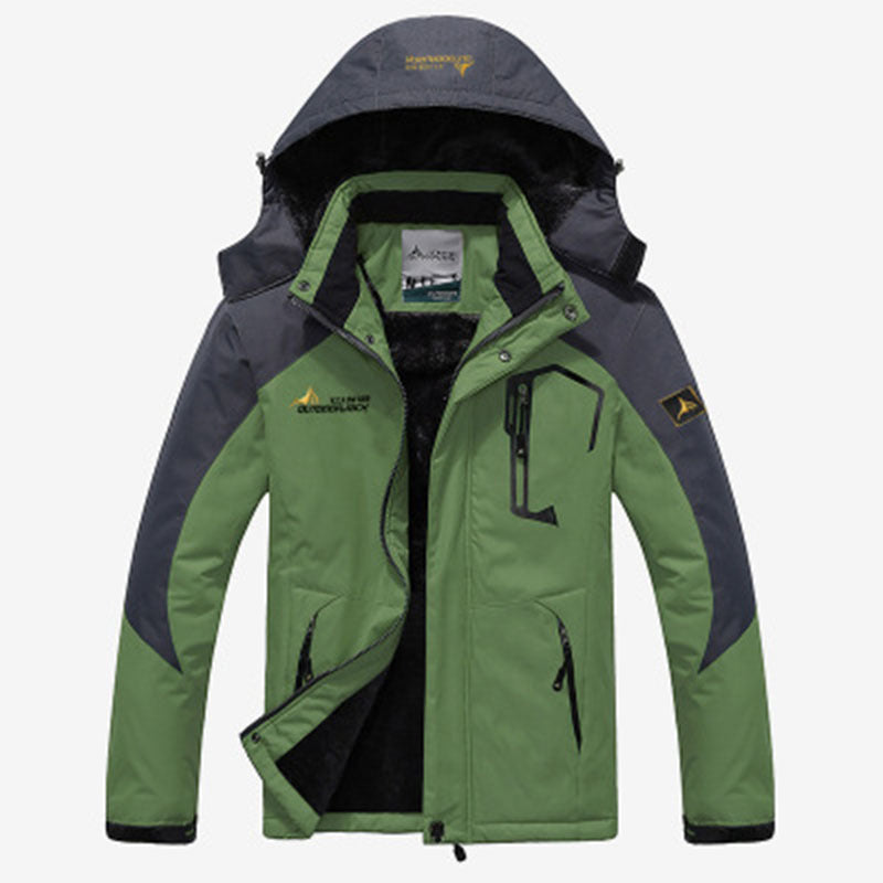 Veste D’Hiver avec Capuche Amovible pour Homme | Idéale pour Extérieur