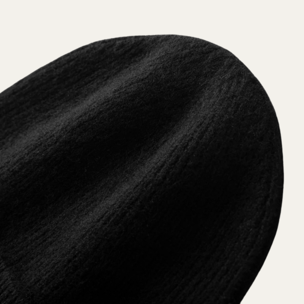 Bonnet À Côtes avec Revers pour Hommes | Idéal pour Les Activités Quotidiennes En Saison Froide