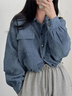 Veste Courte à Coupe Cintrée Pour Femme | Idéal Pour la Mi-Saison