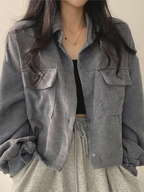 Veste Courte à Coupe Cintrée Pour Femme | Idéal Pour la Mi-Saison