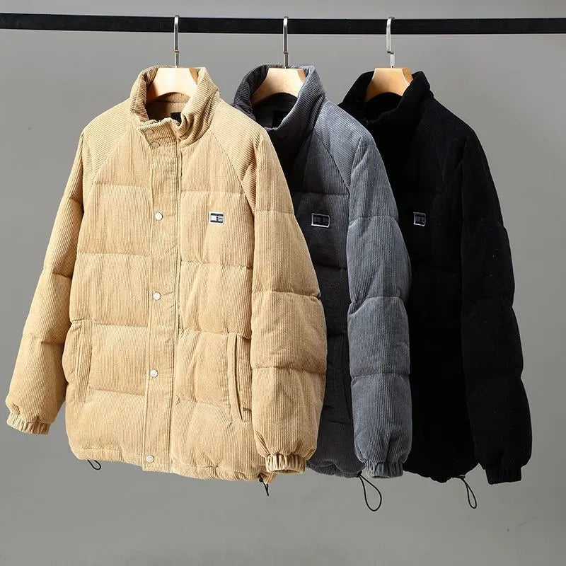 Veste Matelassée avec Fermeture Éclair et Poches pour Homme | Idéale pour l’Hiver