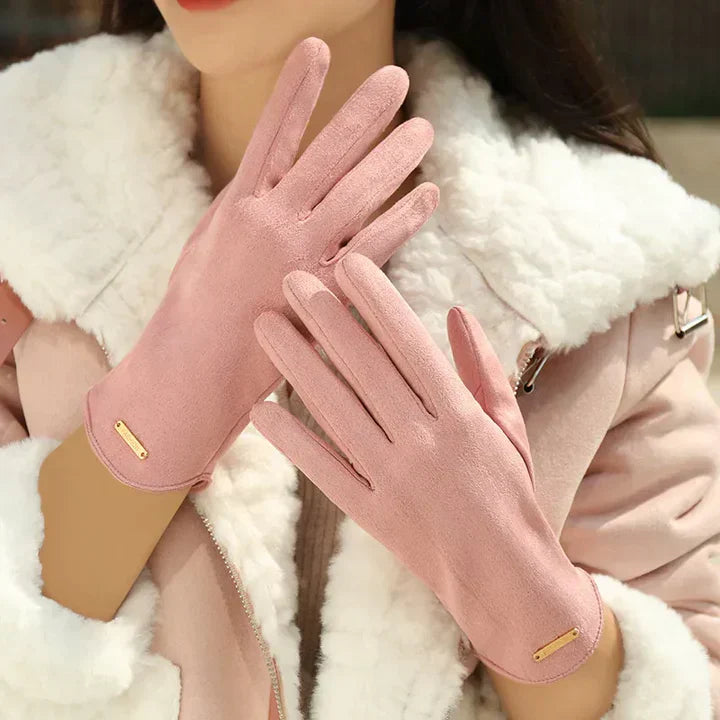 Gants d’Hiver avec Finition Douce pour Femme | Idéals pour les Journées Froides