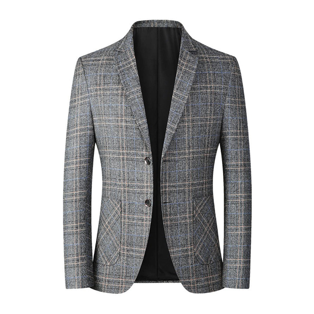 Blazer Décontracté Avec Coupe Ajustée Pour Hommes | Idéal Pour Usage Quotidien Et Occasions Spéciales