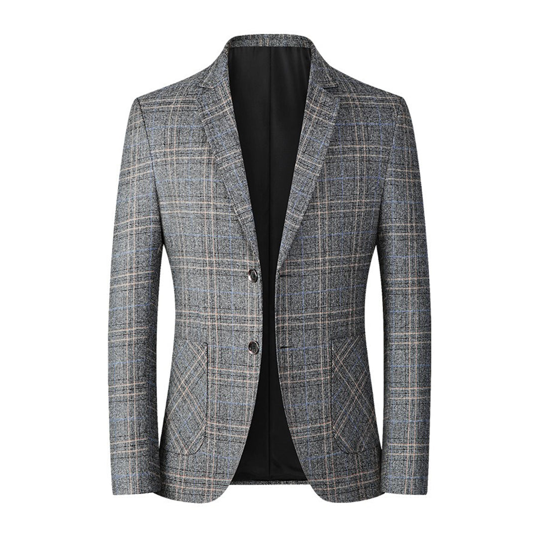 Blazer Décontracté Avec Coupe Ajustée Pour Hommes | Idéal Pour Usage Quotidien Et Occasions Spéciales