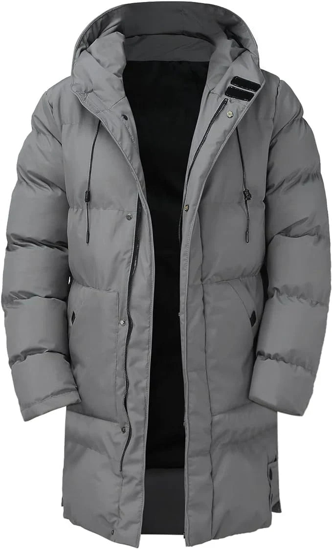 Parka avec Capuche Et Poches Multiples pour Homme | Idéal pour L’Hiver