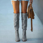 Bottes Western Urbaines à Talon Bloc pour Femmes | Idéal pour Usage Quotidien et Saisons Fraîches