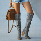 Bottes Western Urbaines à Talon Bloc pour Femmes | Idéal pour Usage Quotidien et Saisons Fraîches
