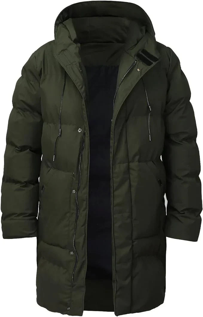 Parka avec Capuche Et Poches Multiples pour Homme | Idéal pour L’Hiver