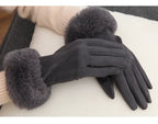 Gants à Poignet Doux avec Finition Texturée pour Femmes | Idéaux pour les Journées Froides