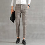 Pantalon À Carreaux Pour Homme Avec Coupe Slim | Idéal Pour Le Quotidien
