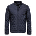 Veste Matelassée avec Fermeture Zippée et Col Montant pour Hommes | Idéal pour Saisons Intermédiaires