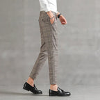 Pantalon À Carreaux Pour Homme Avec Coupe Slim | Idéal Pour Le Quotidien