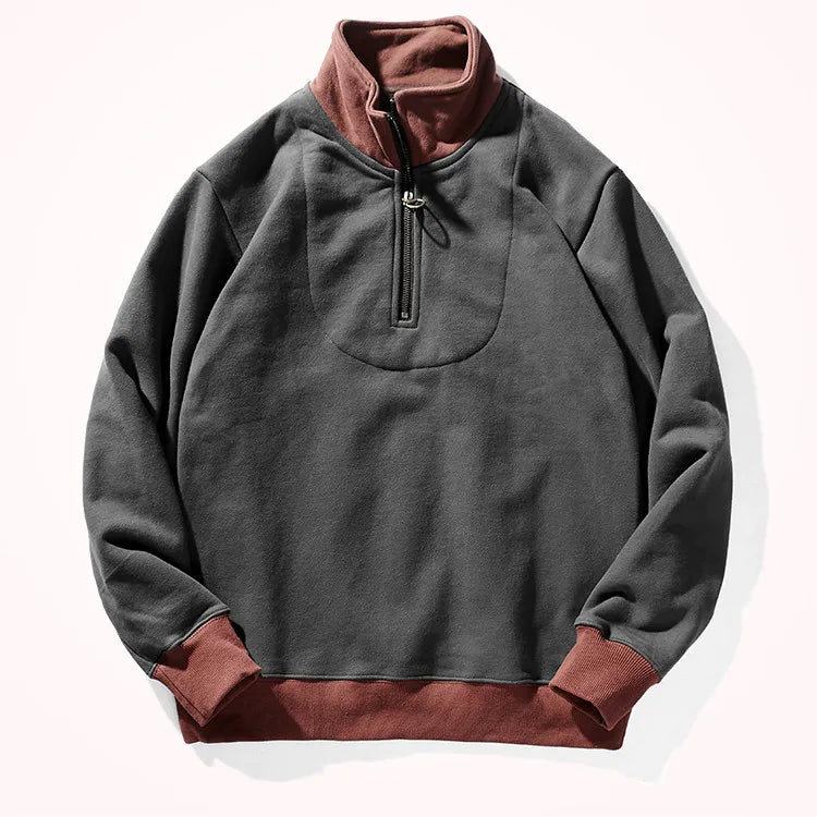 Pull À Quart De Zip Pour Homme Avec Coupe Ample | Idéal Pour Une Utilisation Quotidienne